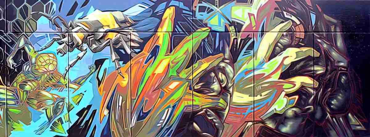 Street Art 1680 1657 GRAFFITI A4 Photo Print