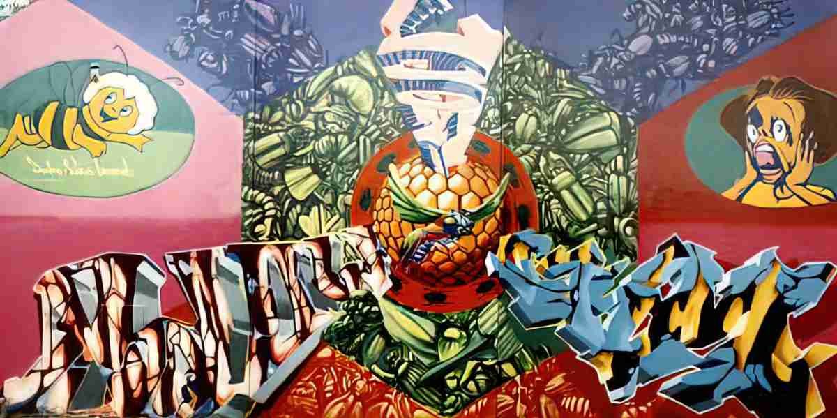Street Art 1682 1659 GRAFFITI A4 Photo Print