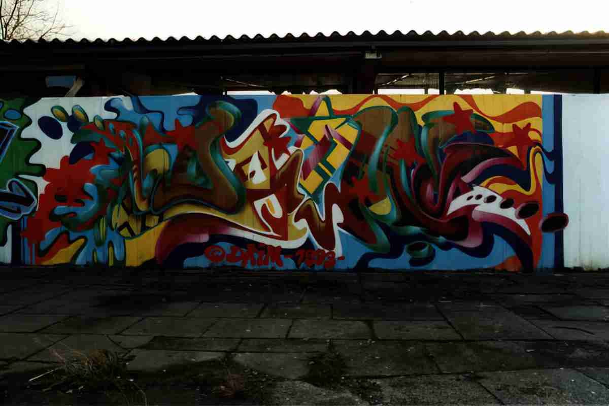 Street Art 1688 1665 GRAFFITI A4 Photo Print