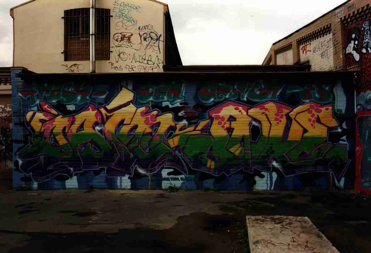 Street Art 1692 1669 GRAFFITI A4 Photo Print