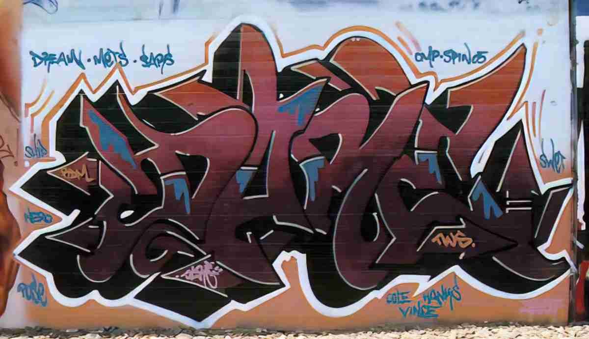 Street Art 1705 1682 GRAFFITI A4 Photo Print