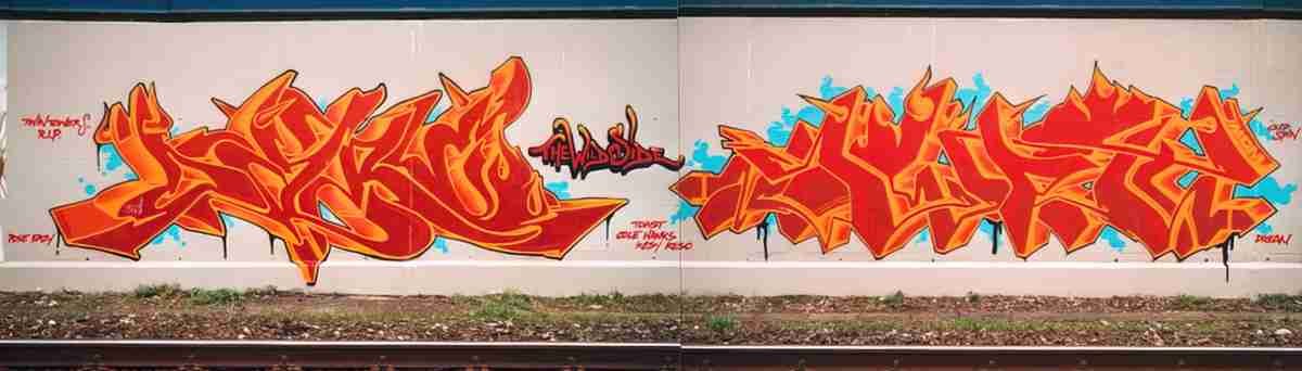 Street Art 1710 1687 GRAFFITI A4 Photo Print