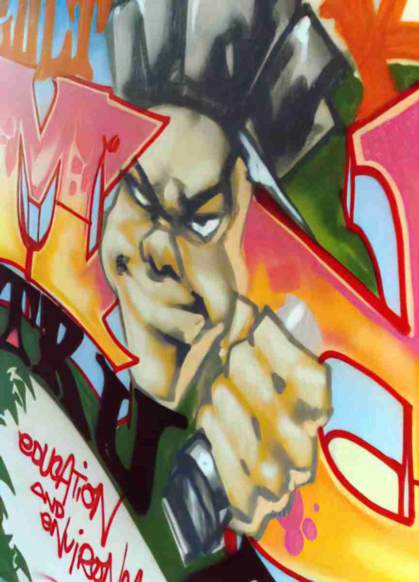 Street Art 1713 1690 GRAFFITI A4 Photo Print