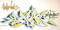 Street Art 1718 1695 GRAFFITI A4 Photo Print
