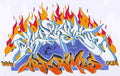 Street Art 1720 1697 GRAFFITI A4 Photo Print
