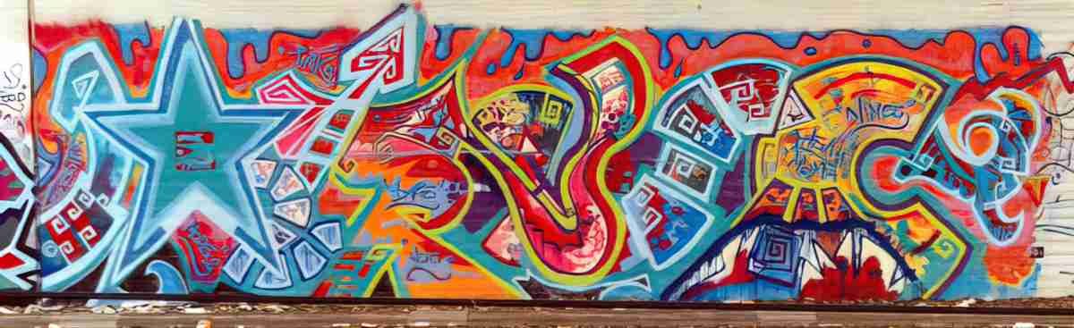 Street Art 1731 1708 GRAFFITI A4 Photo Print