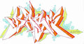 Street Art 1734 1711 GRAFFITI A4 Photo Print