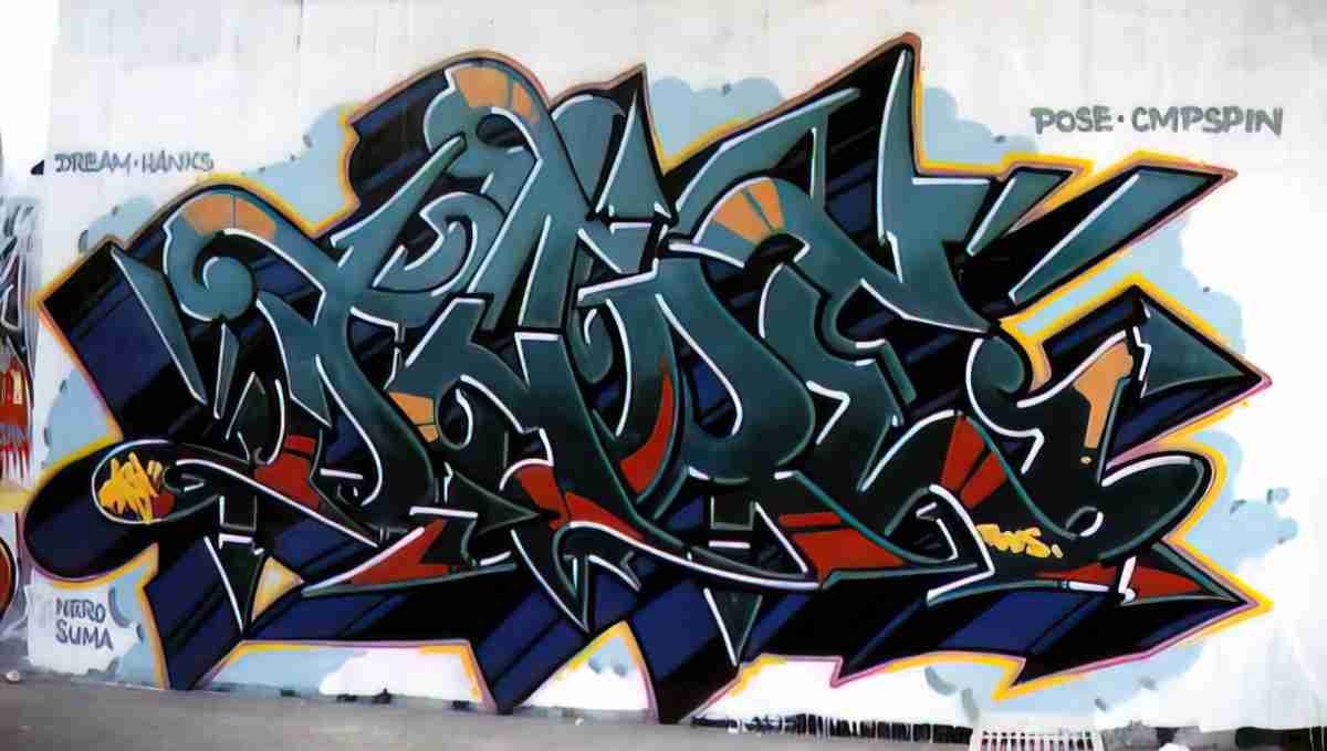 Street Art 1738 1715 GRAFFITI A4 Photo Print