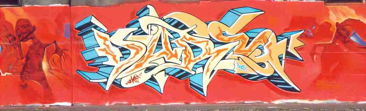 Street Art 1741 1718 GRAFFITI A4 Photo Print