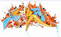 Street Art 1743 1720 GRAFFITI A4 Photo Print
