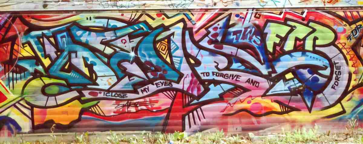 Street Art 1747 1724 GRAFFITI A4 Photo Print
