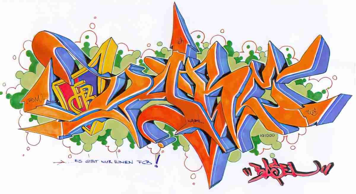 Street Art 1751 1728 GRAFFITI A4 Photo Print