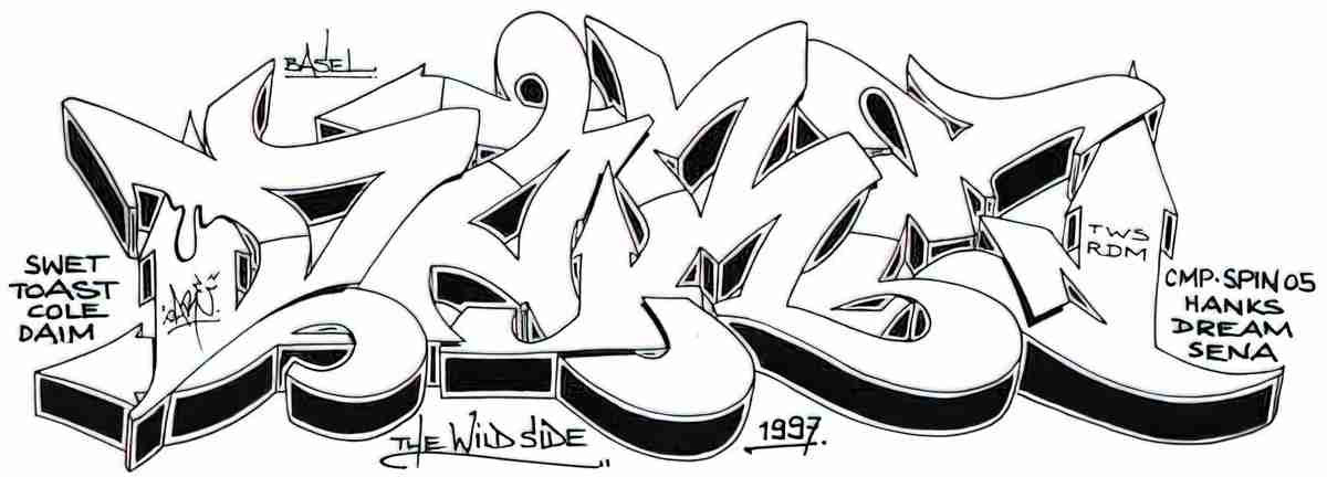 Street Art 1753 1730 GRAFFITI A4 Photo Print