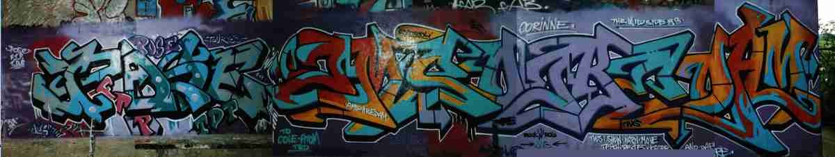 Street Art 1760 1737 GRAFFITI A4 Photo Print