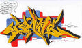 Street Art 1764 1741 GRAFFITI A4 Photo Print