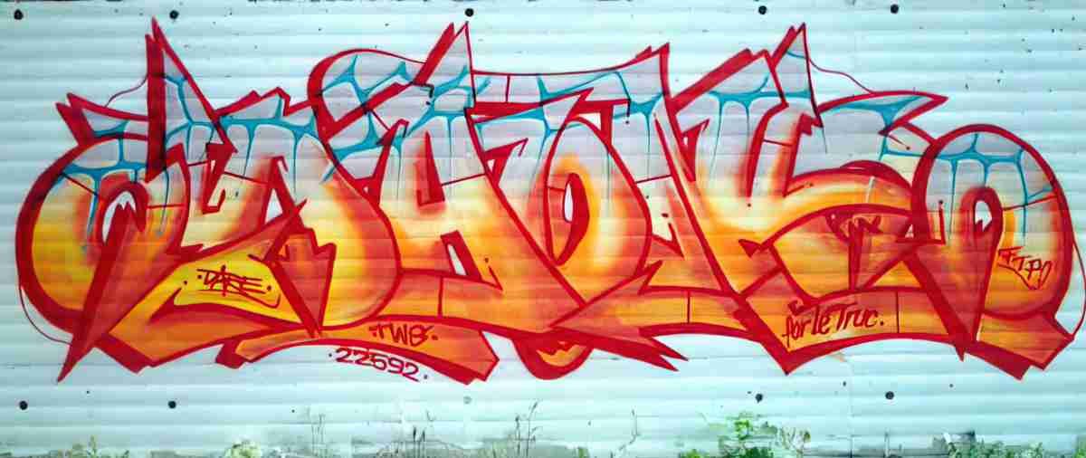 Street Art 1777 1754 GRAFFITI A4 Photo Print