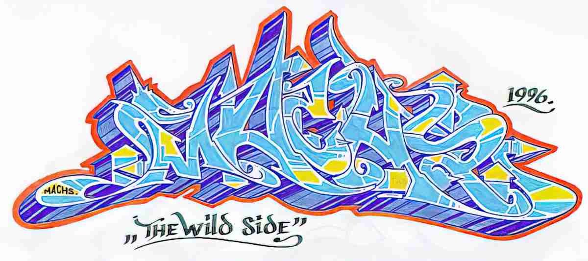 Street Art 1783 1760 GRAFFITI A4 Photo Print