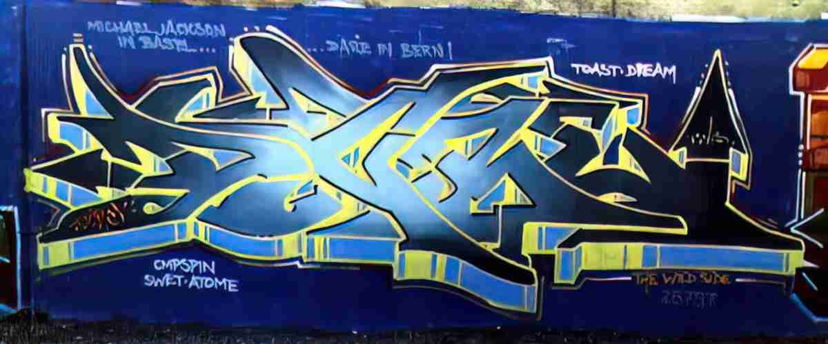 Street Art 1788 1765 GRAFFITI A4 Photo Print