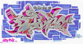 Street Art 1798 1775 GRAFFITI A4 Photo Print