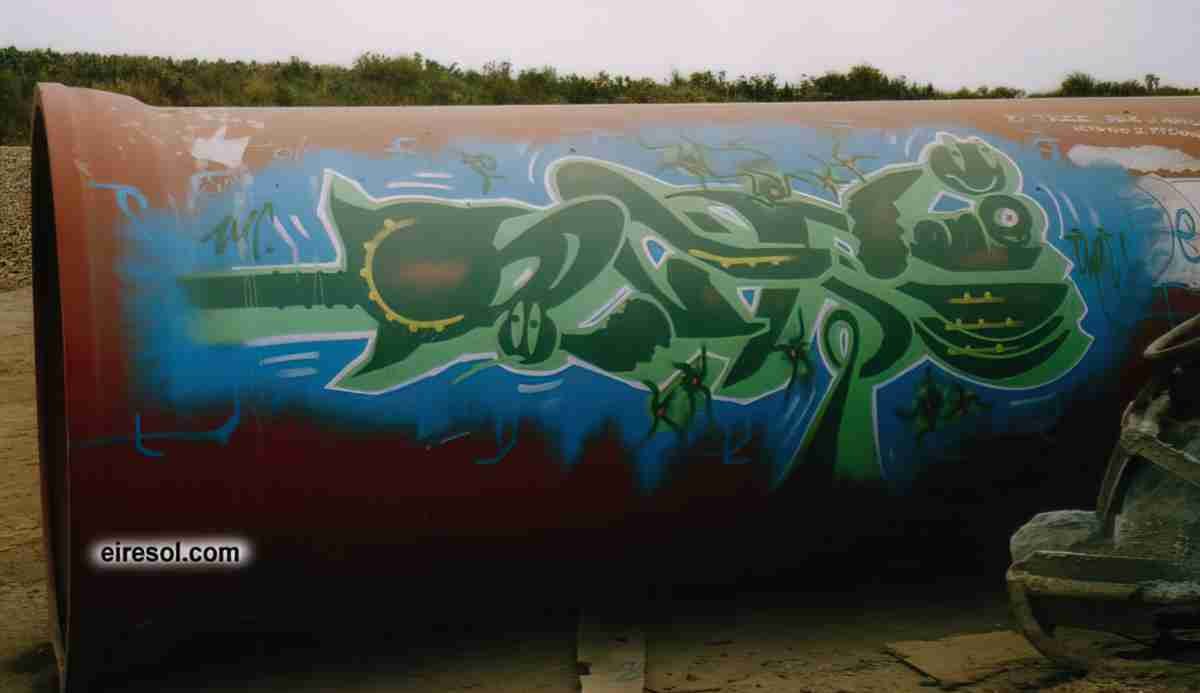 Street Art 1819 1796 GRAFFITI A4 Photo Print