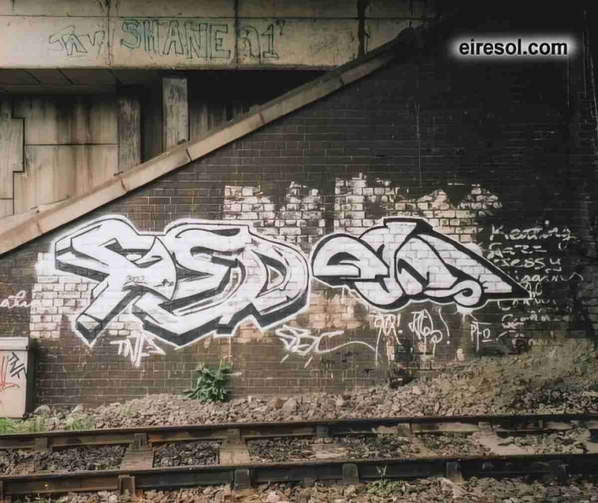 Street Art 1826 1803 GRAFFITI A4 Photo Print