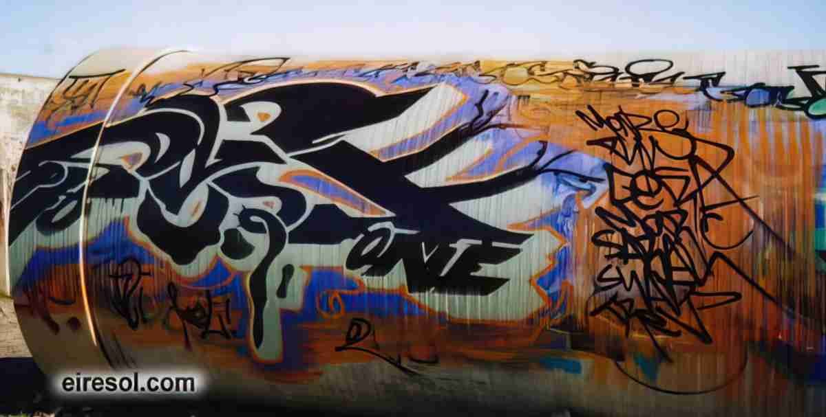 Street Art 1829 1806 GRAFFITI A4 Photo Print