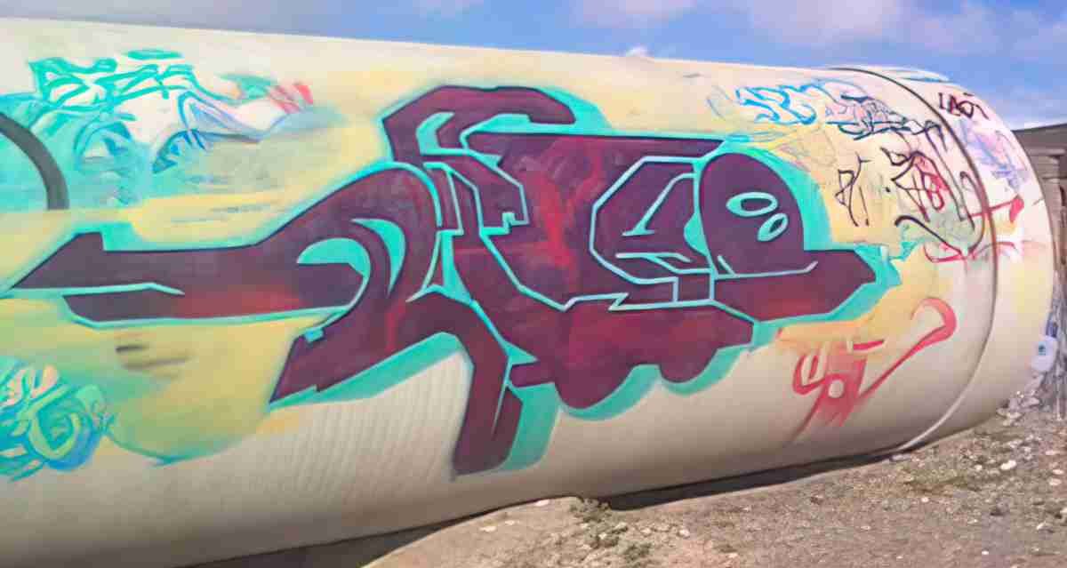 Street Art 1834 1811 GRAFFITI A4 Photo Print