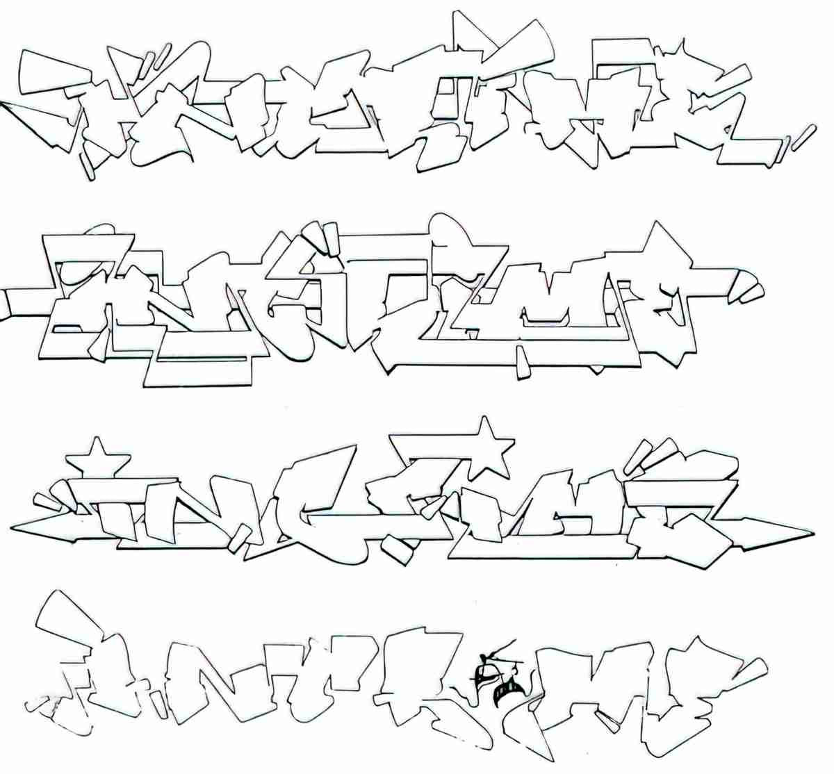 Street Art 1846 1823 GRAFFITI A4 Photo Print