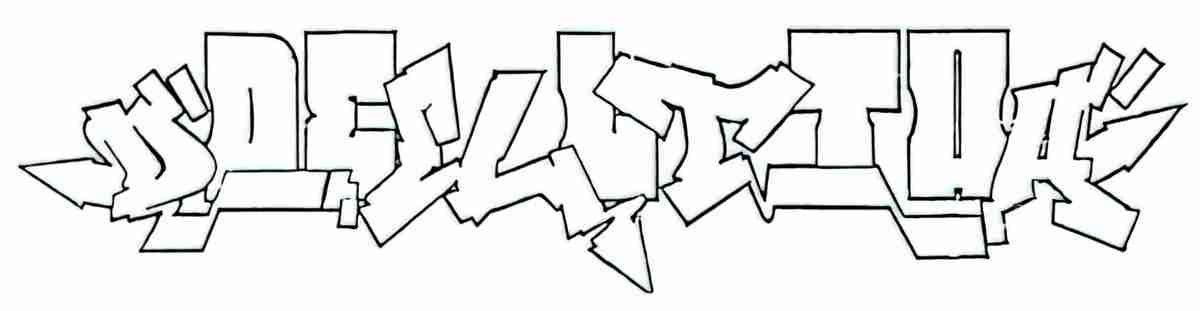Street Art 1847 1824 GRAFFITI A4 Photo Print