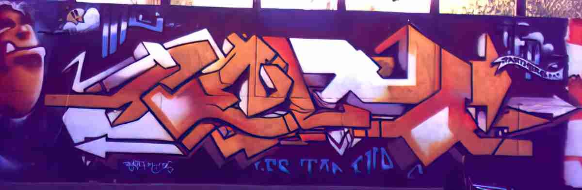 Street Art 1853 1831 GRAFFITI A4 Photo Print