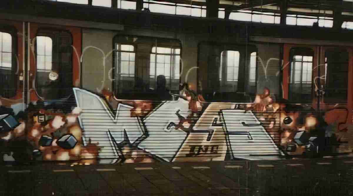 Street Art 1861 1839 GRAFFITI A4 Photo Print