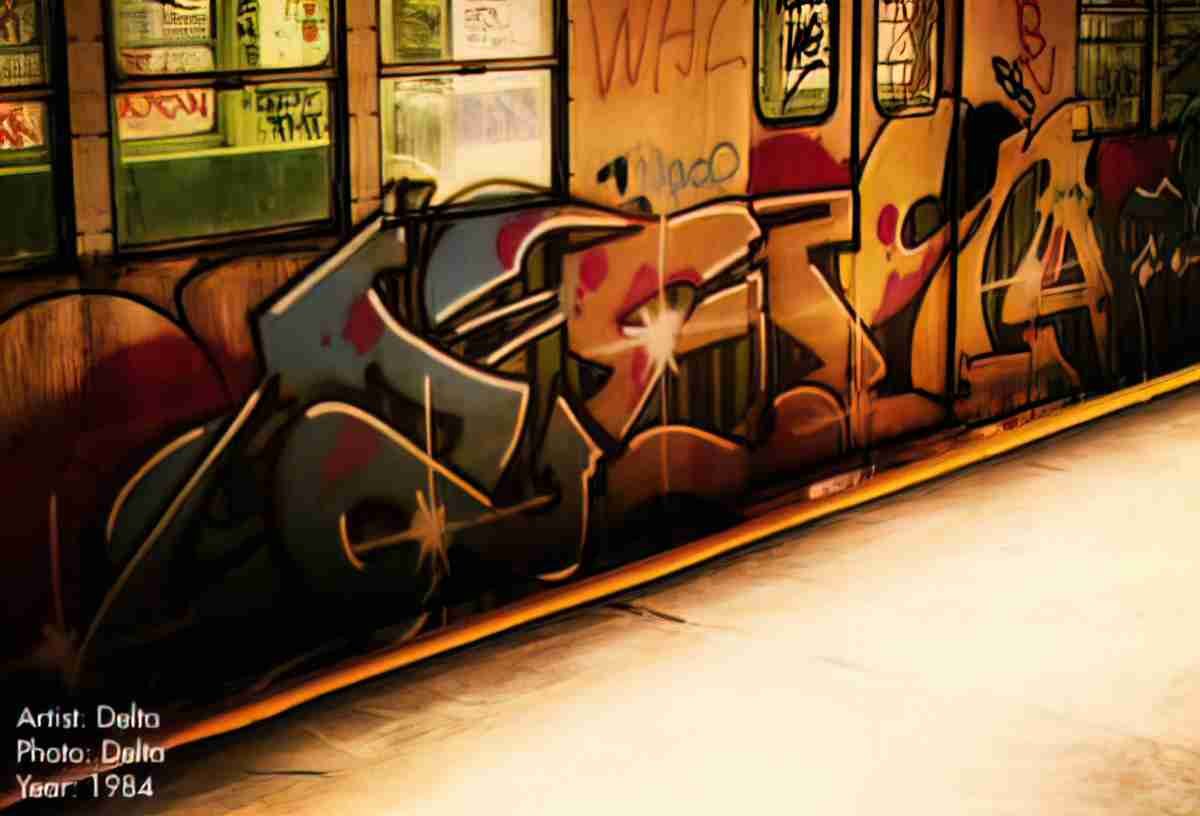 Street Art 1863 1841 GRAFFITI A4 Photo Print
