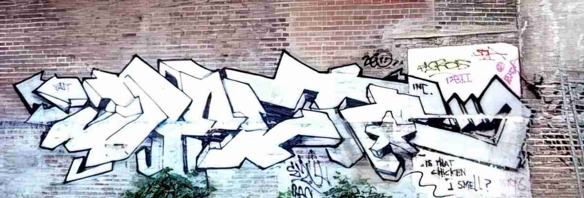 Street Art 1868 1846 GRAFFITI A4 Photo Print