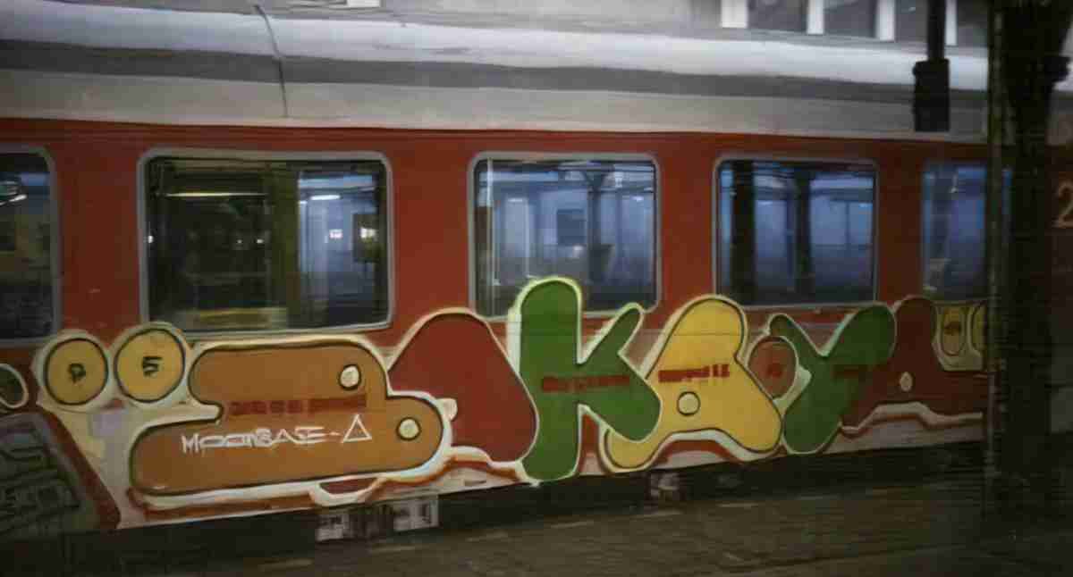 Street Art 1869 1847 GRAFFITI A4 Photo Print