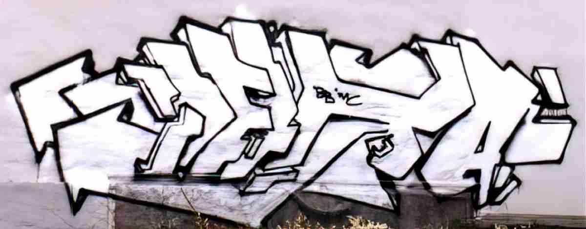 Street Art 1880 1858 GRAFFITI A4 Photo Print
