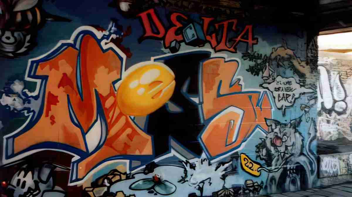 Street Art 1883 1861 GRAFFITI A4 Photo Print