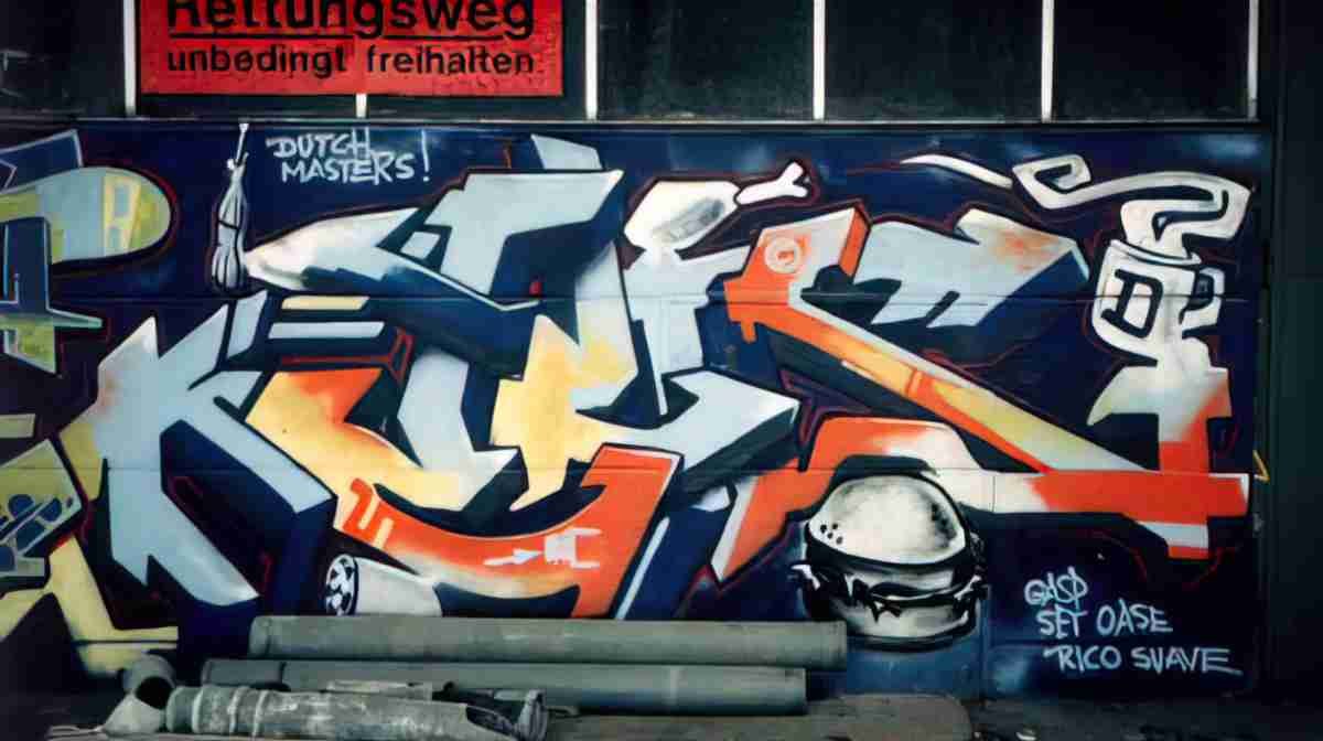 Street Art 1885 1863 GRAFFITI A4 Photo Print