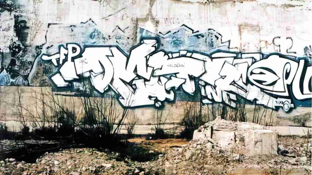 Street Art 1887 1865 GRAFFITI A4 Photo Print