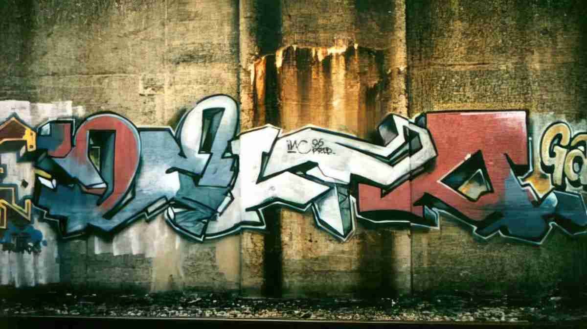 Street Art 1889 1867 GRAFFITI A4 Photo Print