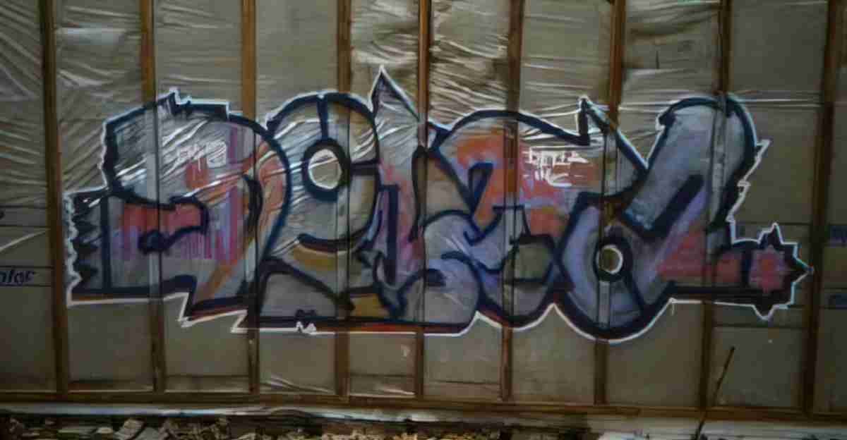 Street Art 1892 1870 GRAFFITI A4 Photo Print