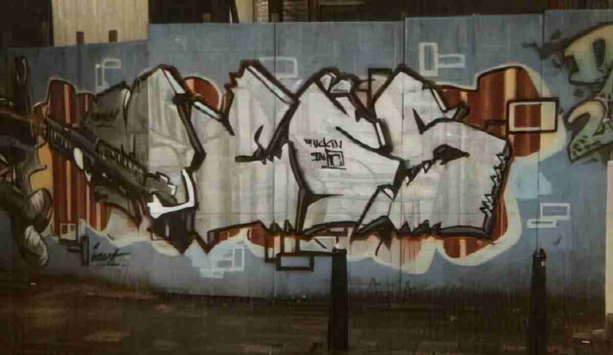 Street Art 1896 1874 GRAFFITI A4 Photo Print