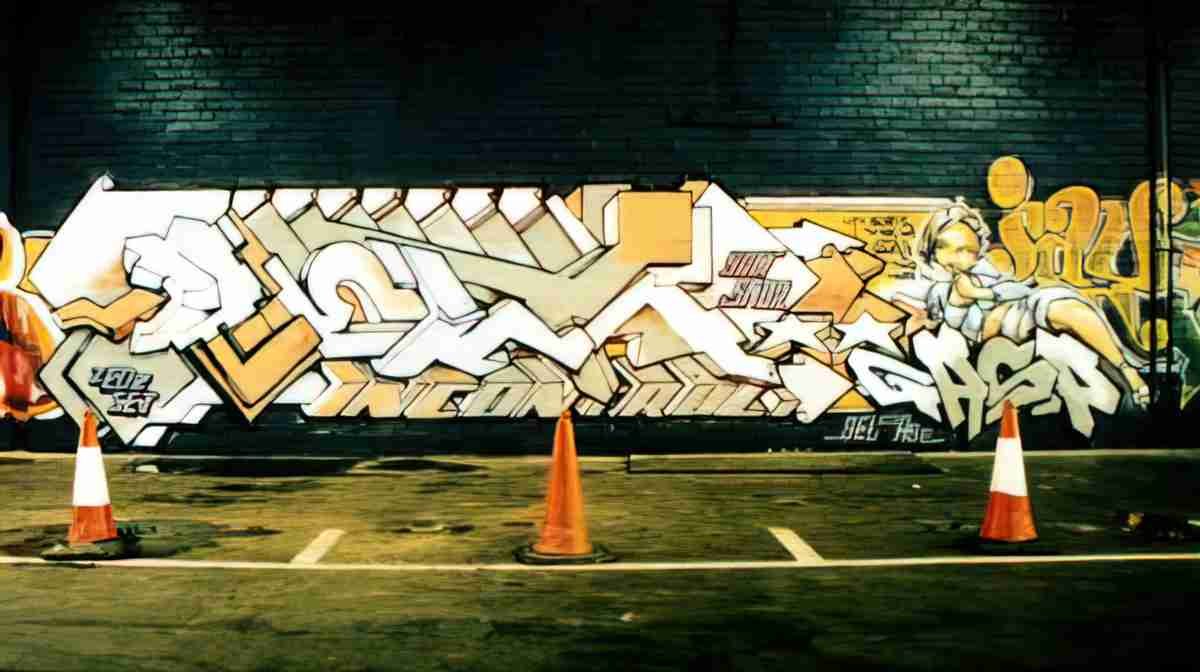 Street Art 1899 1877 GRAFFITI A4 Photo Print