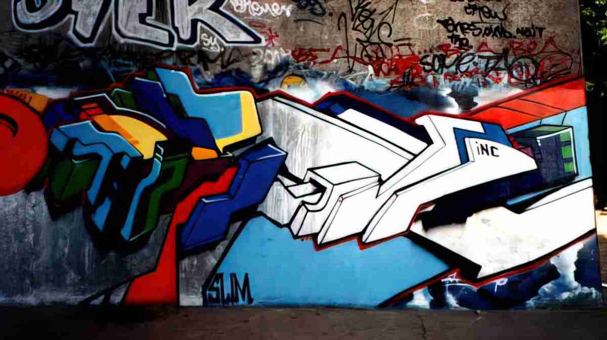 Street Art 1904 1882 GRAFFITI A4 Photo Print