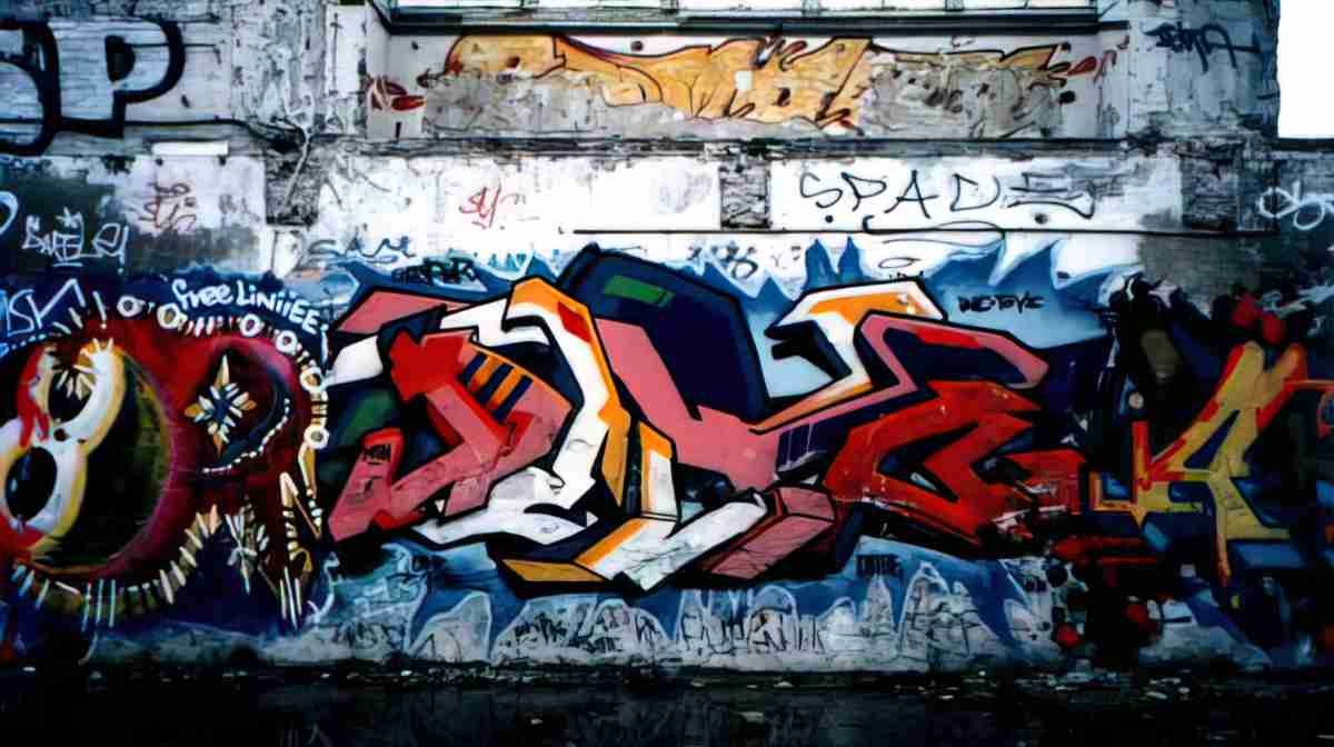 Street Art 1910 1888 GRAFFITI A4 Photo Print