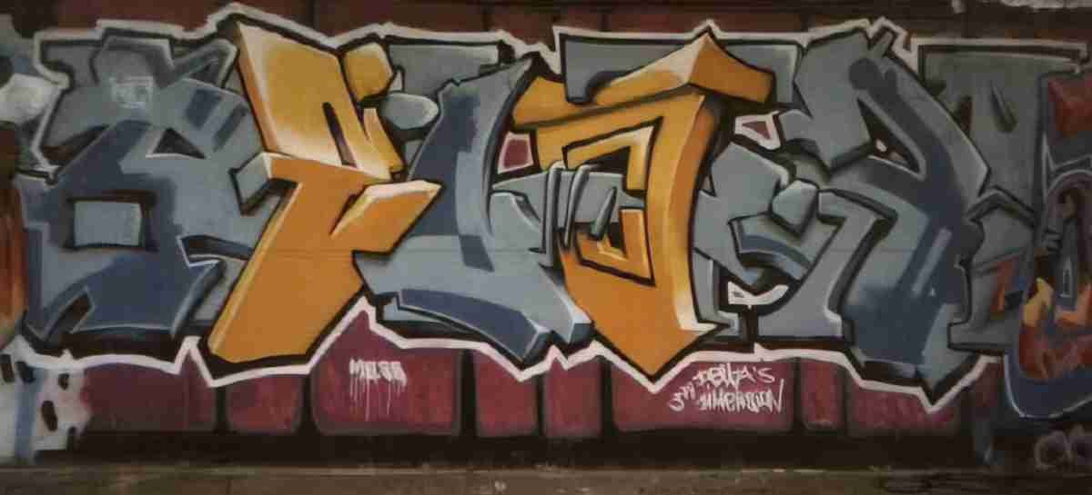 Street Art 1911 1889 GRAFFITI A4 Photo Print