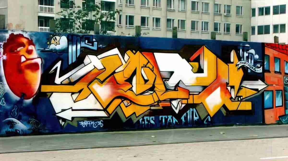 Street Art 1912 1890 GRAFFITI A4 Photo Print