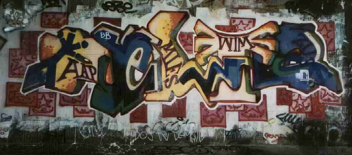 Street Art 1913 1891 GRAFFITI A4 Photo Print