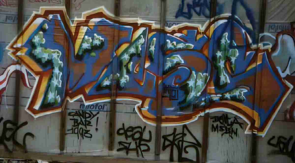 Street Art 1917 1895 GRAFFITI A4 Photo Print