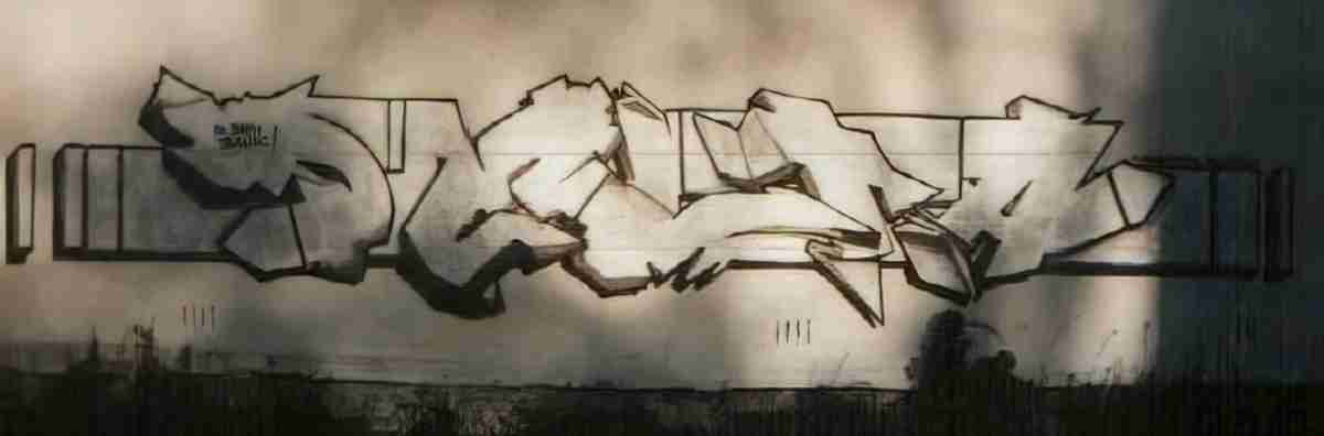 Street Art 1922 1900 GRAFFITI A4 Photo Print