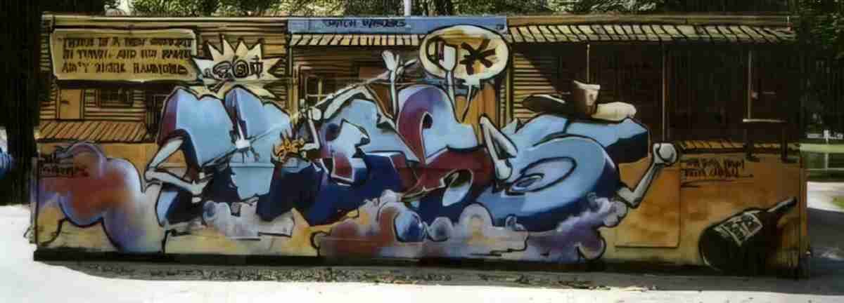 Street Art 1926 1904 GRAFFITI A4 Photo Print